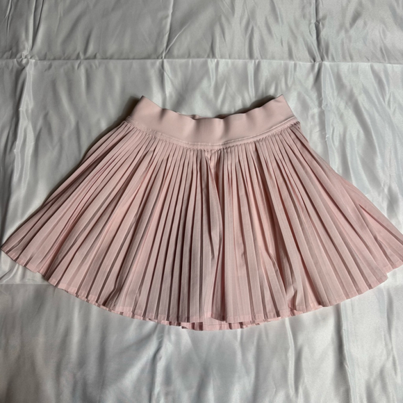 Lululemon Dresses & Skirts - Women's Lululemon Pink Pleated Skater Skirt Size 0